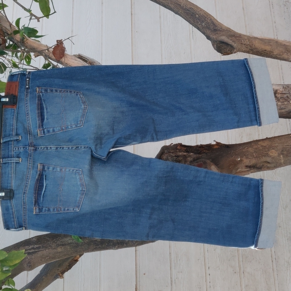 Lucky Brand sweet'n crop women's jeans size 10/30 color blue - Picture 6 of 9
